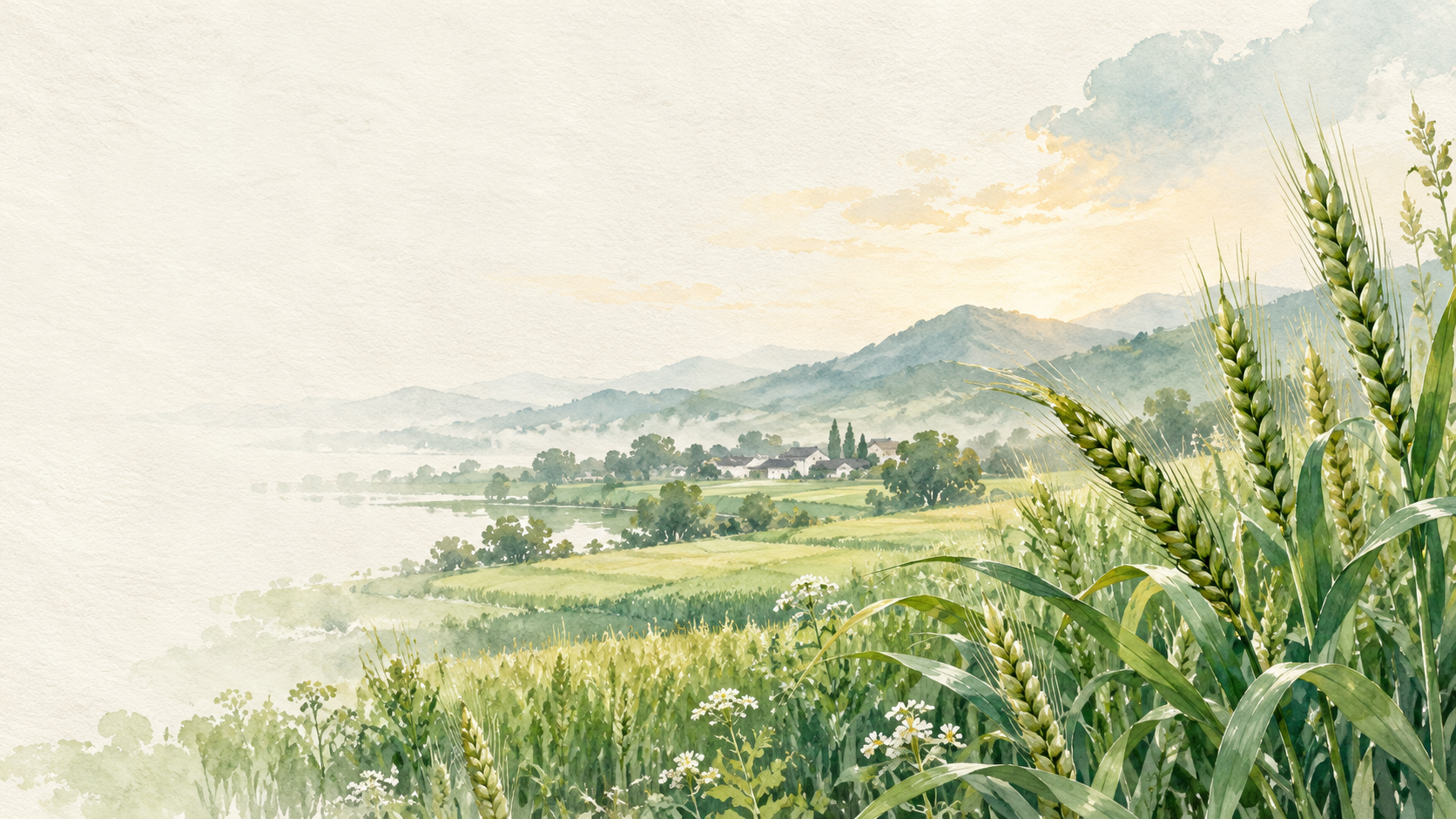 小满意境插画